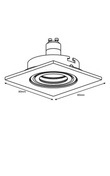 Встраиваемый светильник Lucide Focus 11002/05/36