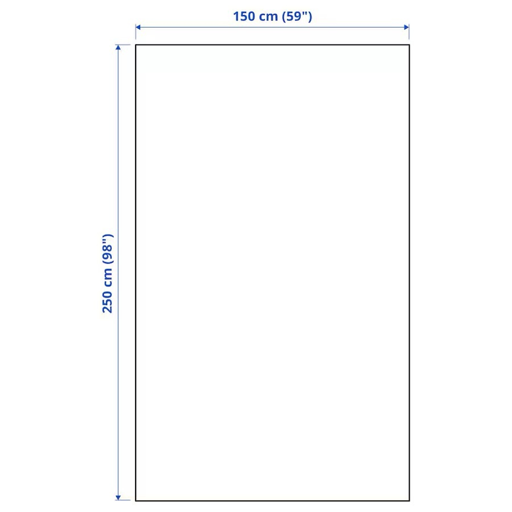 ИНДИРА INDIRA Покрывало 150x250 см, серо-зеленое