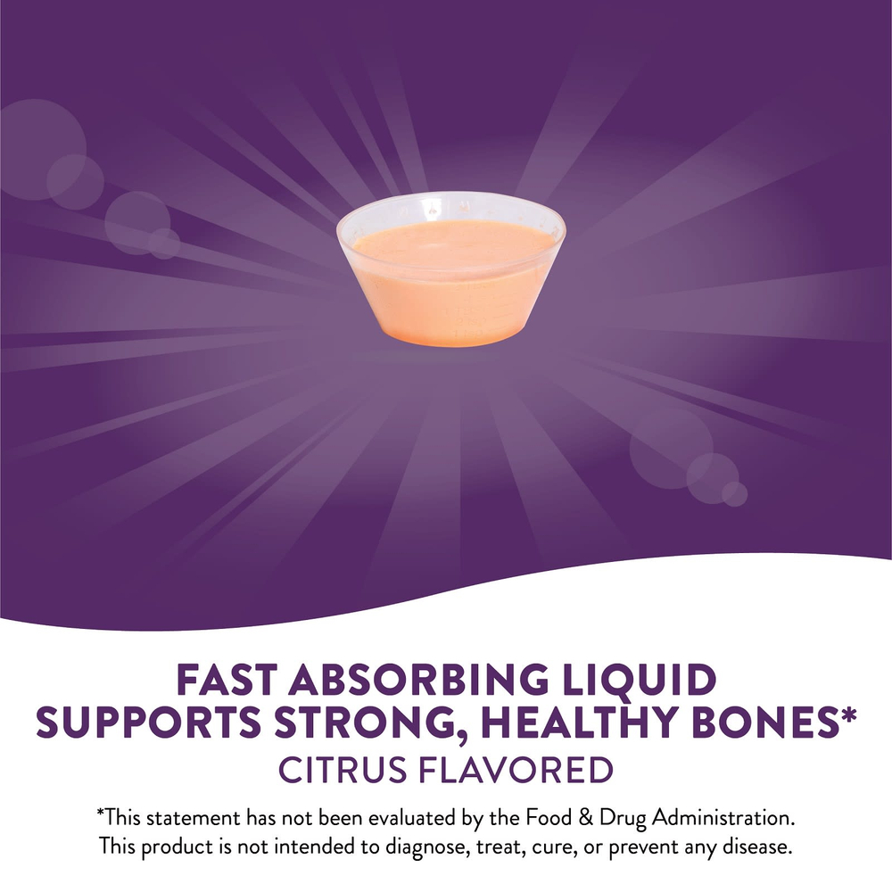 Nature's Way, кальций, витамин D3 и магний, цитрус, 480 мл (16 жидк. унций)