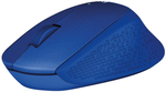 Беспроводная мышь Logitech M330 Silent Plus, синий