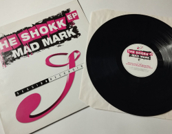 Винтажная виниловая пластинка LP Mad Mark The Shokk EP (Швейцария 2008) 45 RPM
