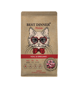 Best Dinner Holistic Veal&Oregano д/кошек гипоаллергенный с телятиной и орегано 1,5кг