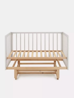 Кроватка детская Rant Indy Pro Crystal Beige маятник универсальный, автостенка