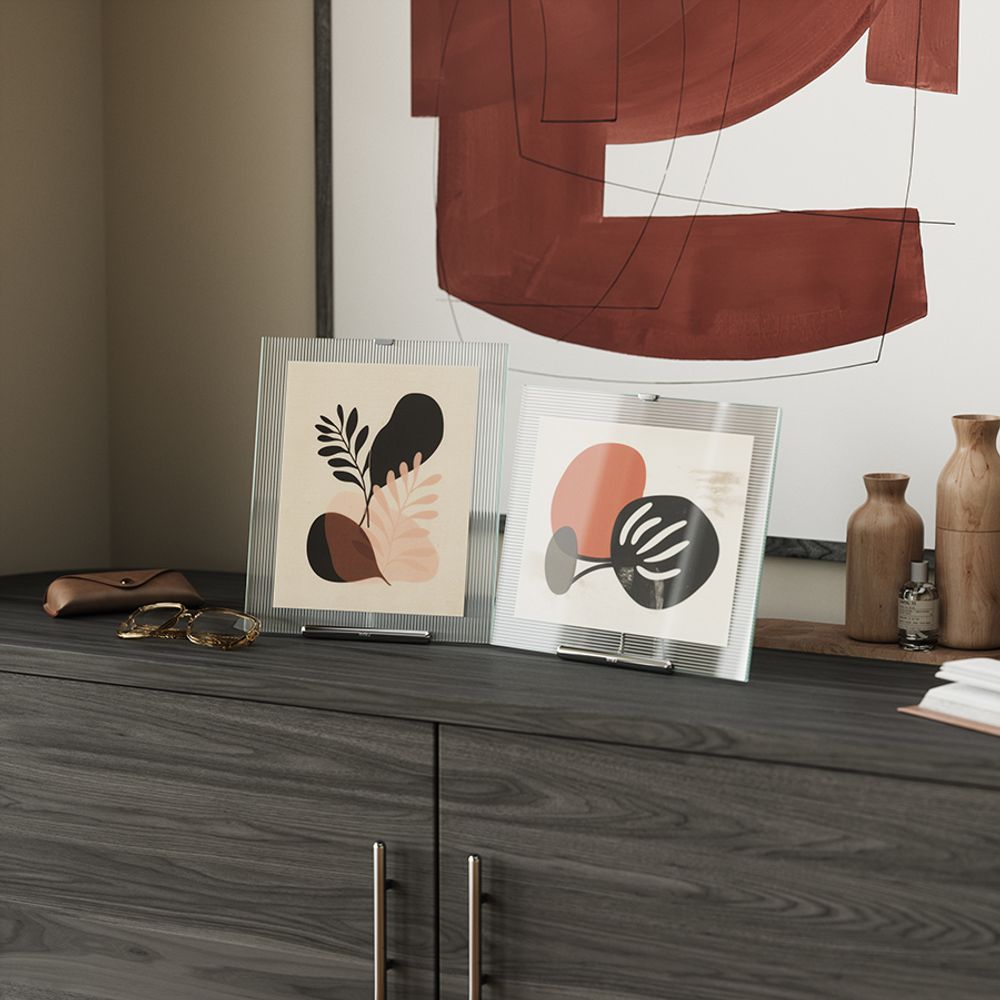 Фоторамка Flute, 26х30 см, хром