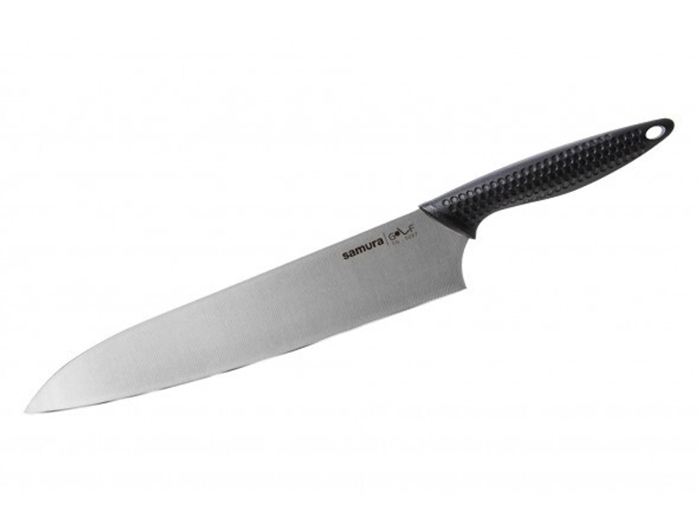 Нож кухонный "Samura GOLF" Гранд Шеф 240 мм, AUS-8 SG-0087/K