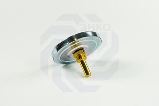 Термометр биметаллический аксиальный ЮМАС ТБП100/50/Т 0-160 °С 100 мм ½