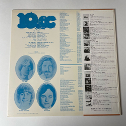 Винтажная виниловая пластинка LP 10cc Первый Альбом (Japan 1978) (Obi)