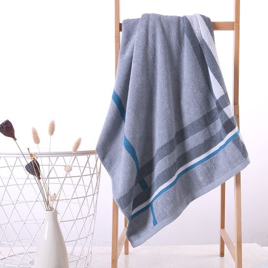 Мужское полотенце Утренняя заря, GA1359, 76*35 (серый, 19141005107)