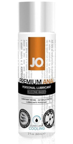 Анальный охлаждающий лубрикант на силиконовой основе JO PREMIUM ANAL COOLING - 60 мл.
