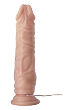 Телесный вибромассажер Lovely Lord - 21,5 см. (Цвет: телесный)