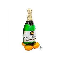 Шар напольный Шампанское, под воздух