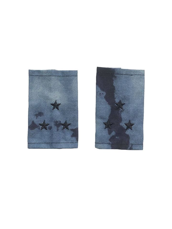 Фальшпогоны синий мох вышитые ст.лейтенант