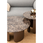 Столик кофейный inger, D60 см, коричневый