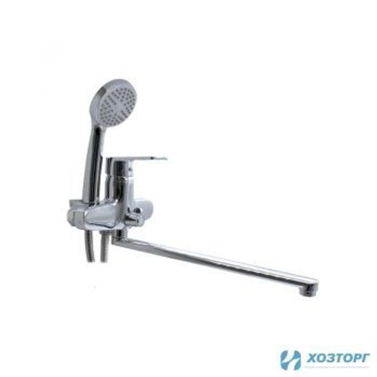 Смеситель ванна DORON D 2139-30L излив 300 мм  шар, хром,1 реж