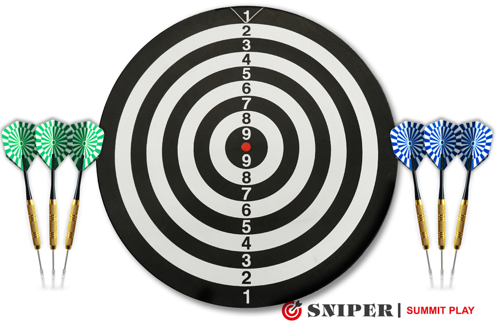 Комплект для игры в дартс SNIPER Summit Play