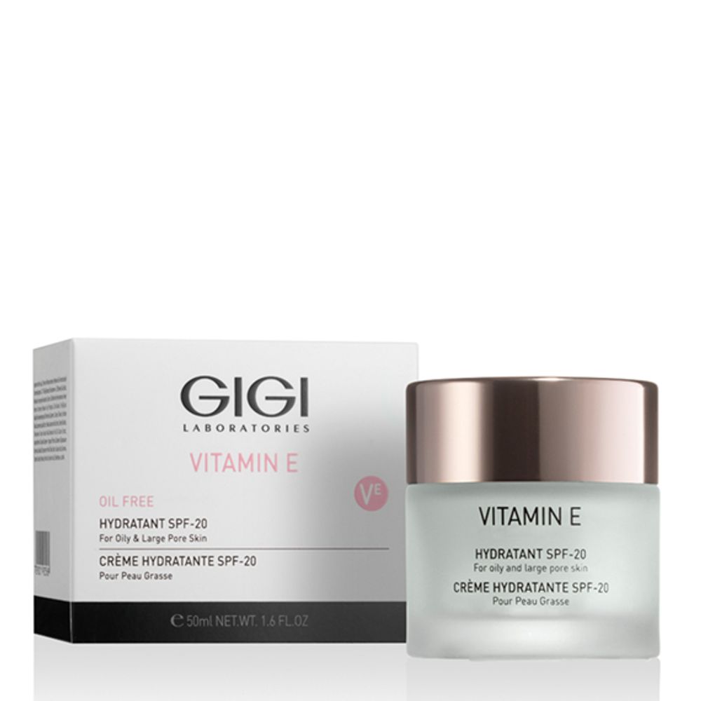 GIGI Vitamin E Hydratant SPF 20 for oily &amp; large pore skin