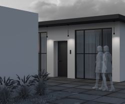 Уличный подвесной светодиодный светильник Maytoni Apex O491PL-L6B3K