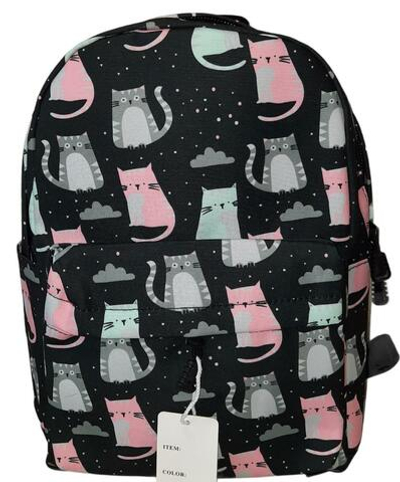 Рюкзак с кошками "ночь"