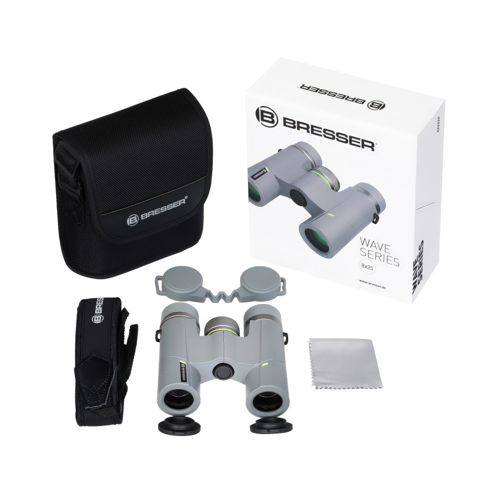 Бинокль Bresser Wave 8x25 - Комплект поставки