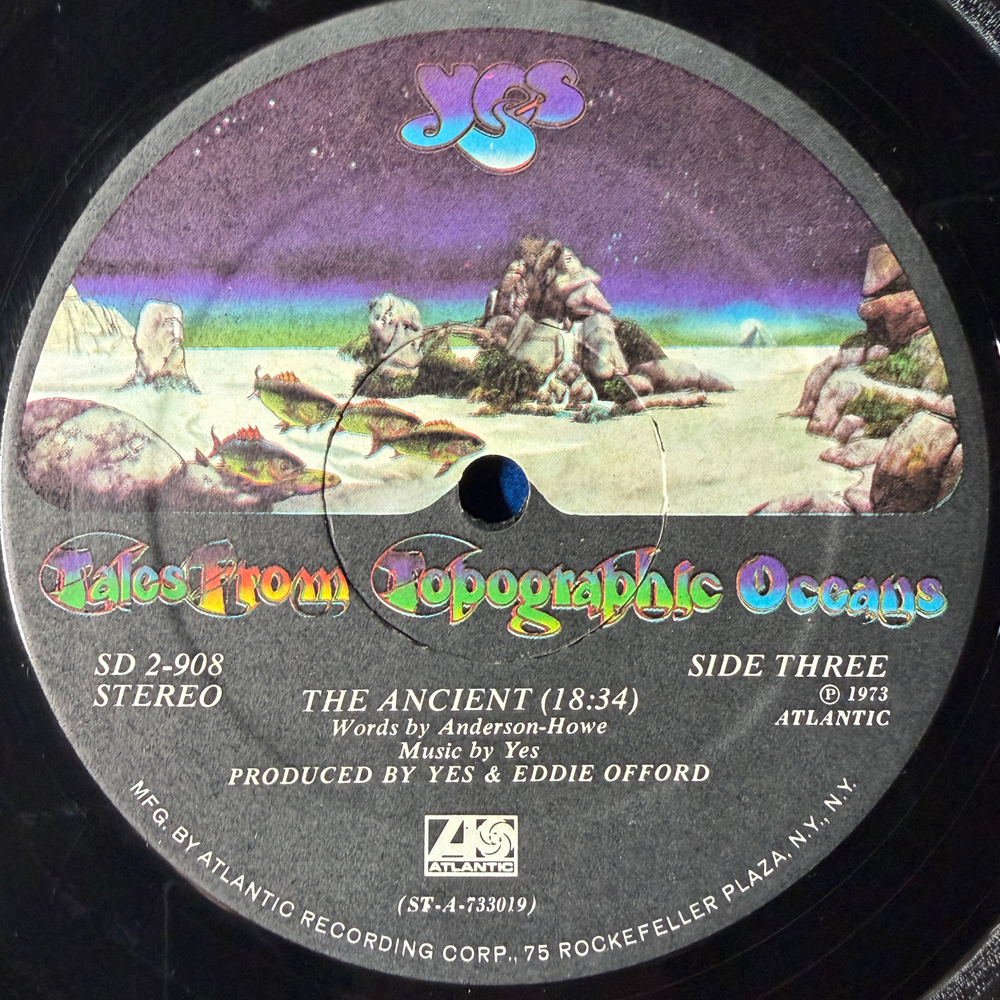 Yes – Tales From Topographic Oceans 2LP (США 1974г.)