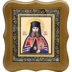 Александр (Щукин) Семипалатинский, архиепископ священномученик. Икона на холсте.