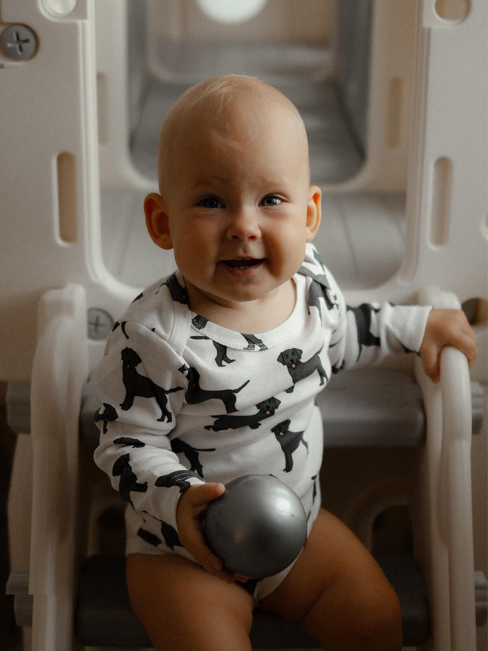 Боди Mjölk Собачки NEW с длинным рукавом, уценка