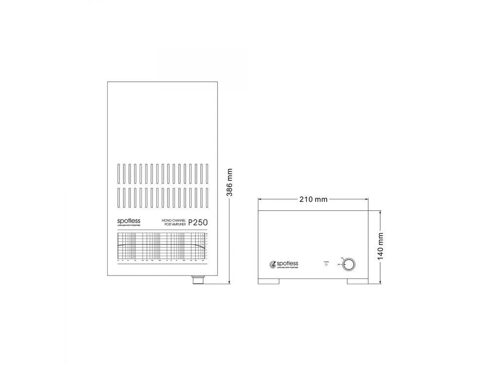 Усилитель для акустики Spotless Audio P250 Monoblock 2 шт