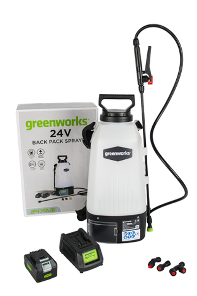 Опрыскиватель аккумуляторный Greenworks Арт. 5103507UB,  с 1хАКБ 4 Ач и ЗУ