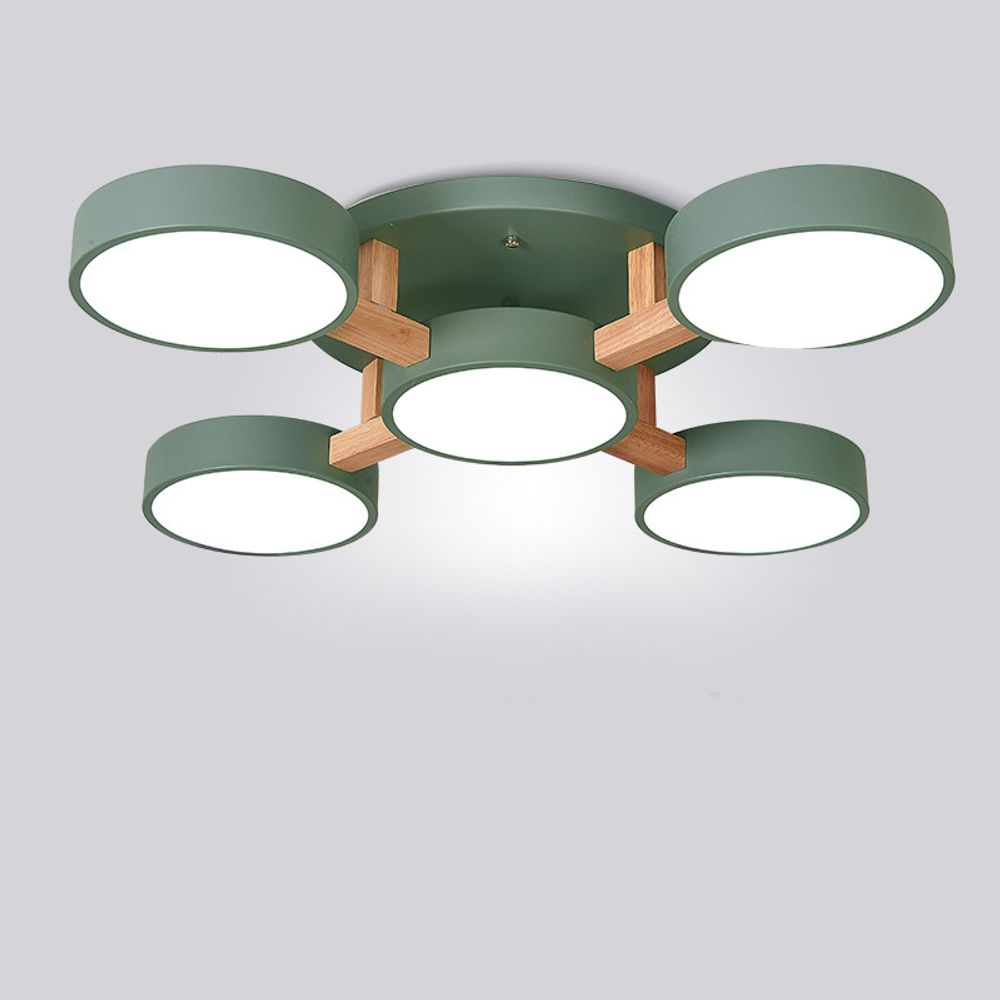 Потолочная Люстра Joist 5 Green By Imperiumloft