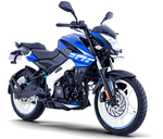Мотоцикл Bajaj Pulsar NS200 синий