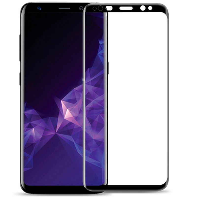 Защитное стекло 3D для Samsung S9 G960F черное
