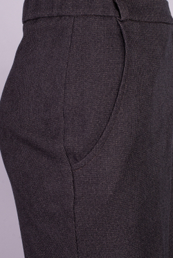 Брюки зауженные 2849АП, коричневый #341Кор022849АП