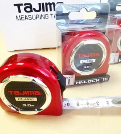 Рулетка TAJIMA HI LOCK Class1 (H1630MW) 3м/16мм (1-й класс точности)