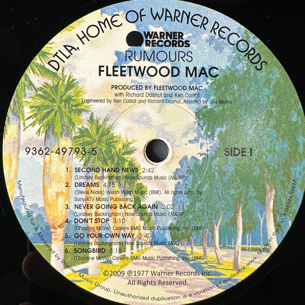 Fleetwood Mac- Rumours (Европа)