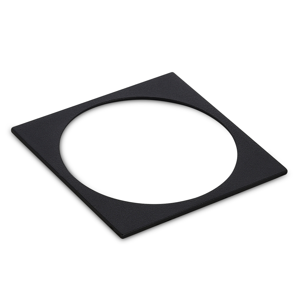 Декоративная  одиночная рамка для светильника DL20761,  89х89х2.5,   черная