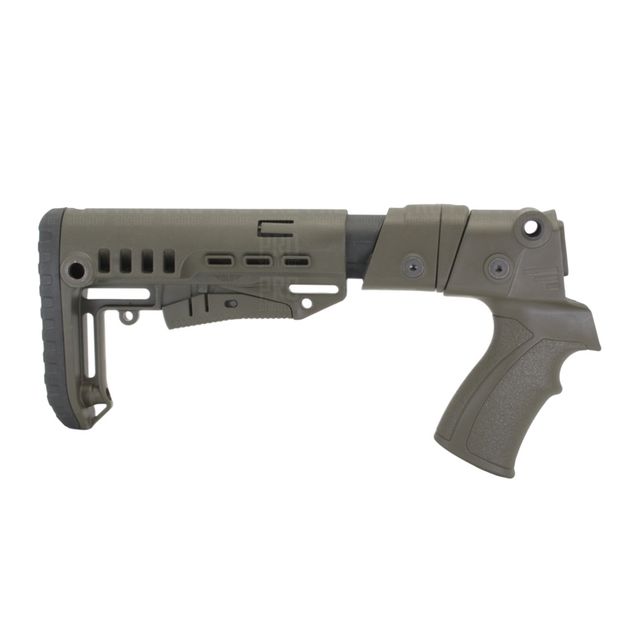 Пластиковый приклад Бекас, DLG Tactical налево