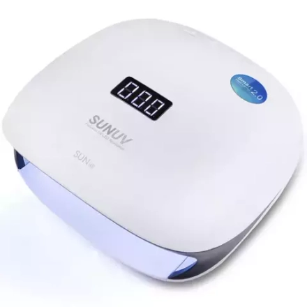 Лампа УФ SUN-4S для сушки ногтей с кварцевыми диодами черная
