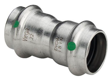 Муфта пресс Viega Sanpress Inox 18 мм. с SC-Contur нерж. сталь (серия 2315) арт. 436162