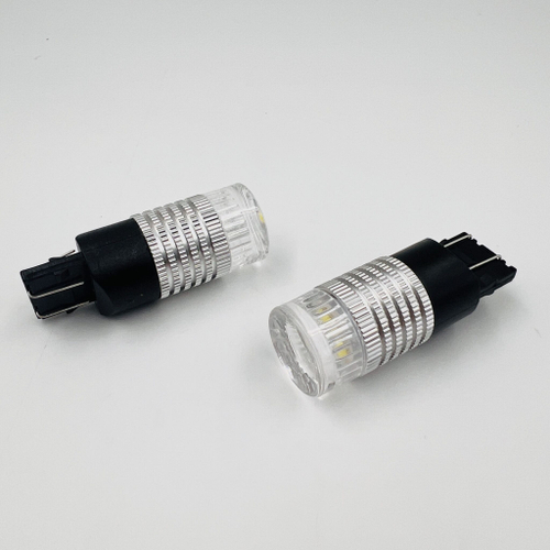 Светодиодная лампа W21/5W передних габаритных огней/ДХО 12V Лада комплект 2 шт