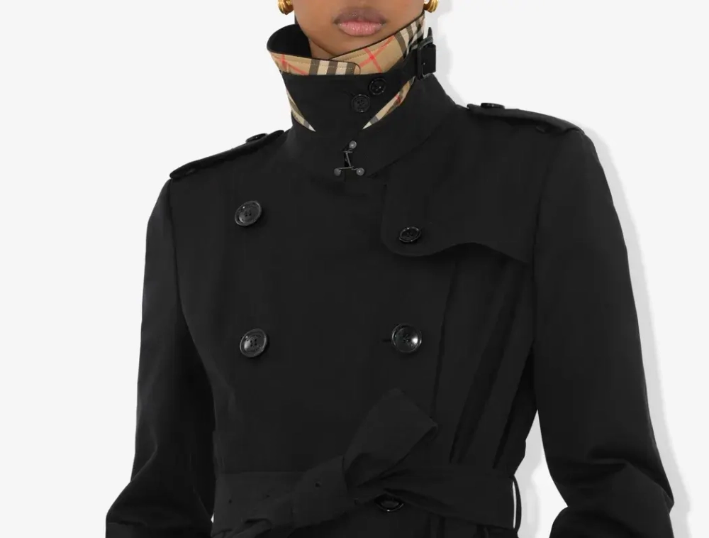 Укороченный тренч Chelsea Heritage с подкладкой Burberry Check