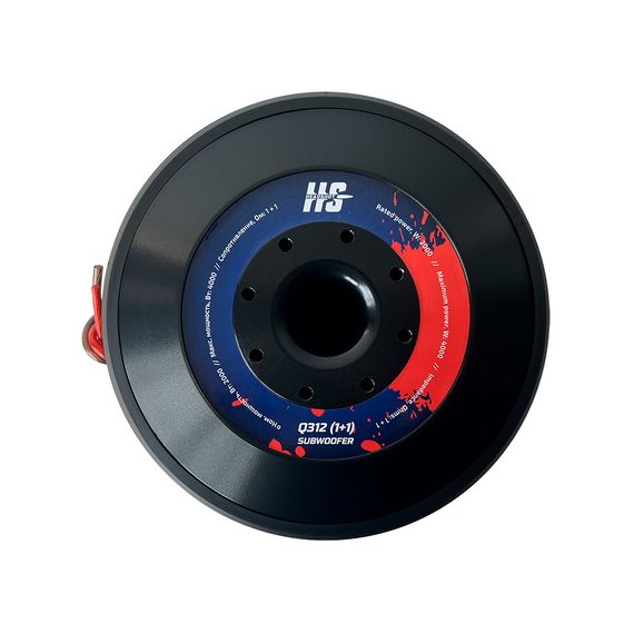Сабвуфер Kicx HeadShot Q312S 1+1