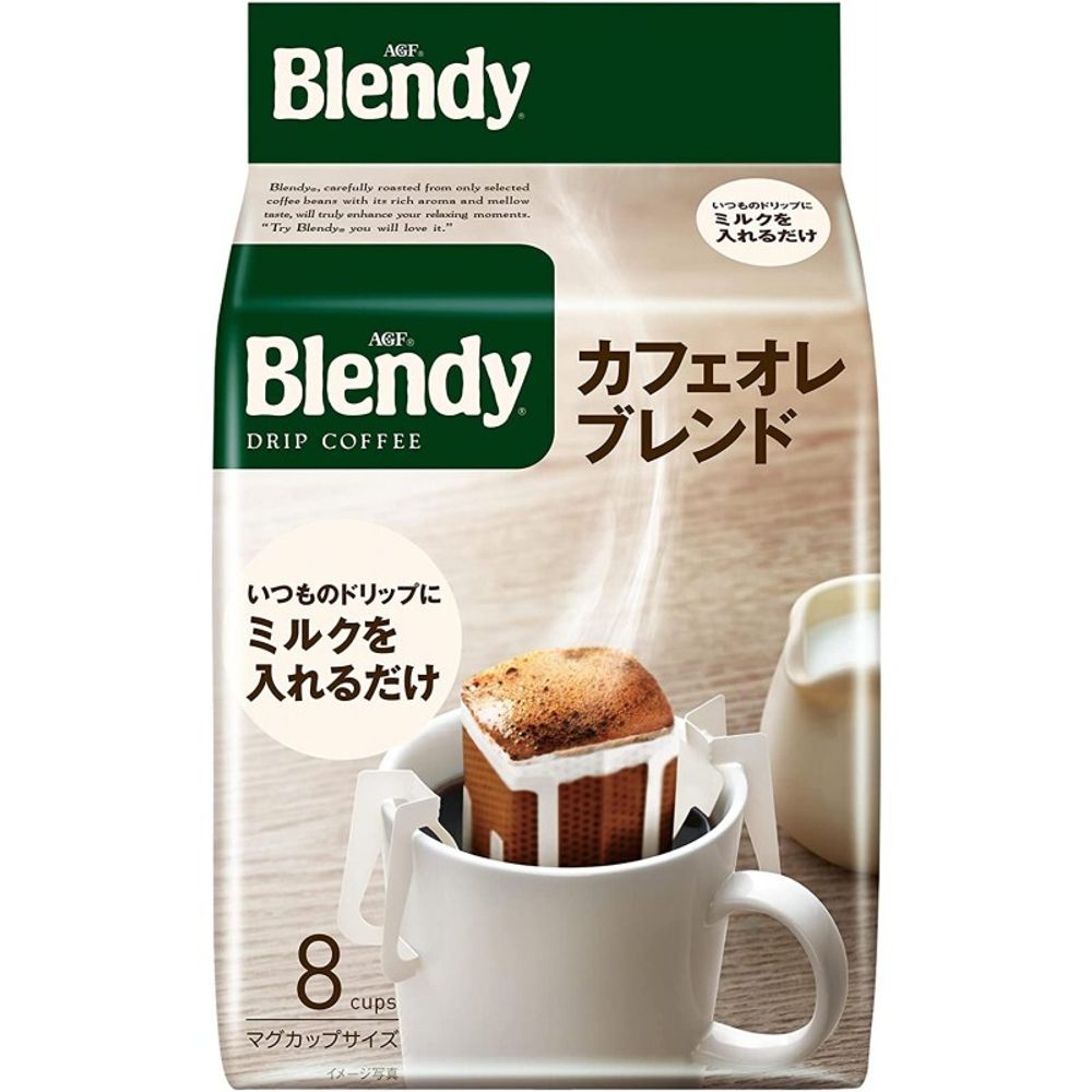 Кофе молотый AGF Blendy Mild Ole Blend в дрип-пакетах, 8 шт