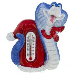 GAEM Магнит с термометром "Змея", L4,5 W3 H7,5 см, 6в.