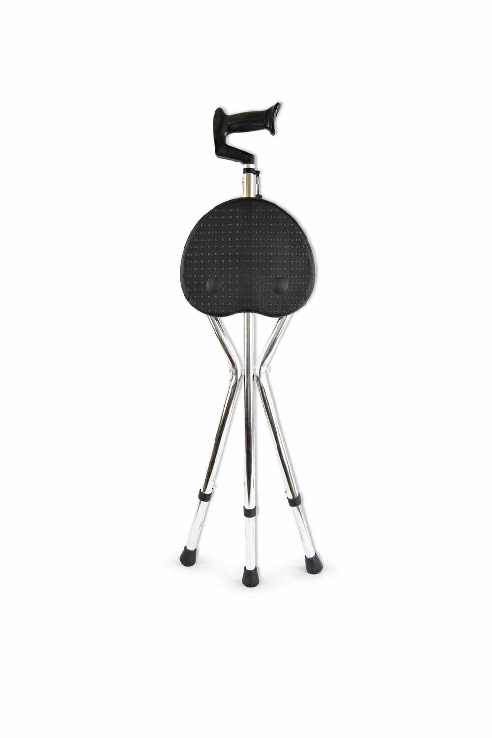 Трость AMRUS AMCS37 телескопическая со складным трёхопорным стулом