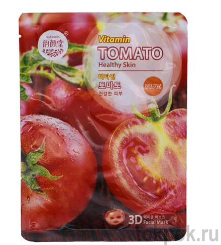 Тканевая маска для лица BELOV Vitamin Tomato 3D Facial Mask Sheet, 38 мл