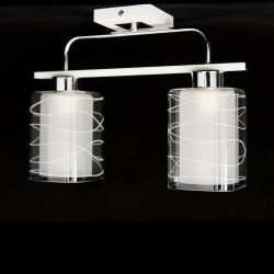 Citilux Румба CL159120 Люстра потолочная Белая Хром