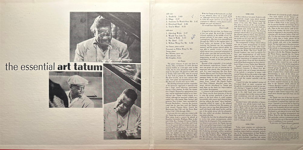 Art Tatum - The Essential Art Tatum (США 1962г.)