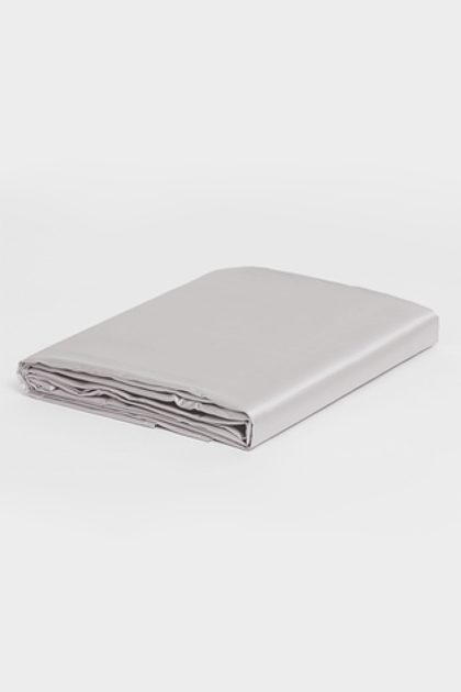 Простыня 260х280 German Grass Silk Bliss Silvery Grey Серый
