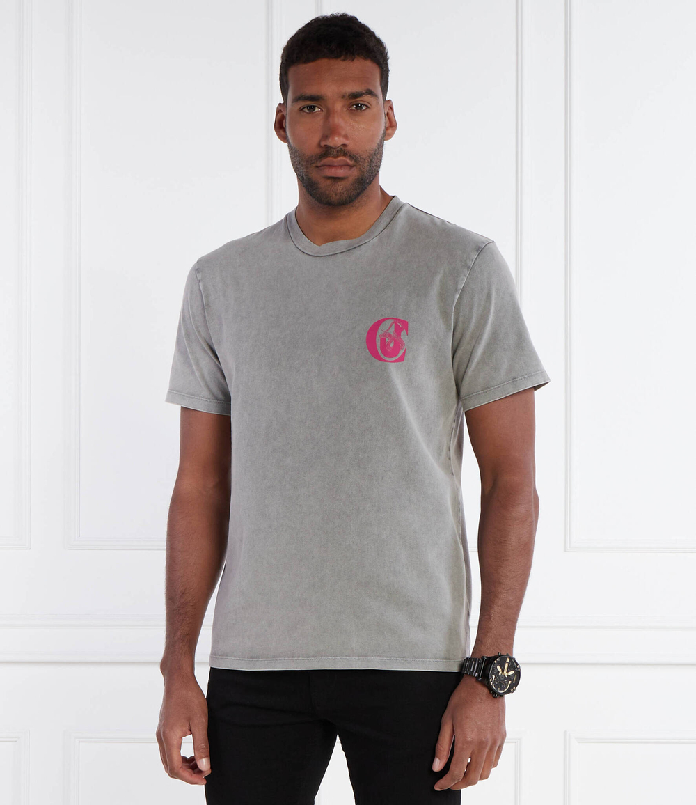 Двухсторонняя футболка Just Cavalli - серый(76OAHE06CJW14)