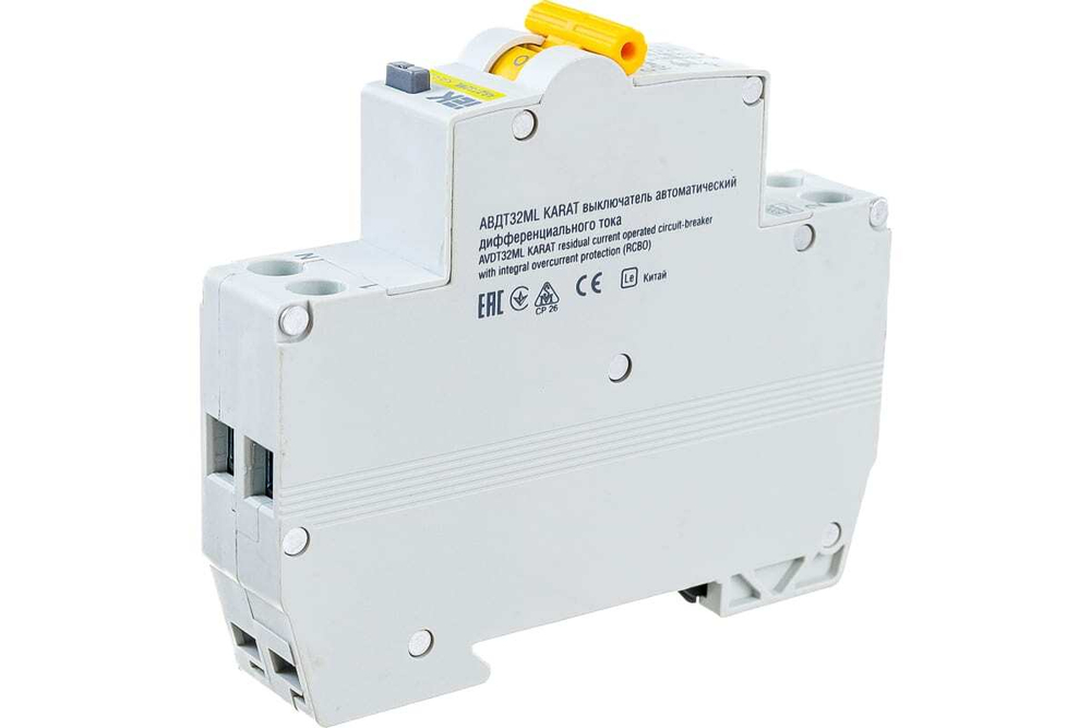 Выключатель автоматический дифференциального тока АВДТ32МL C10 10мА KARAT IEK